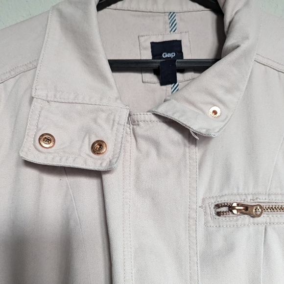 GAP blush pink and rose gold utility jacket size XL - Picture 3 of 10